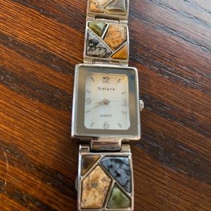 Natural Stone Nature Wrist Watch
